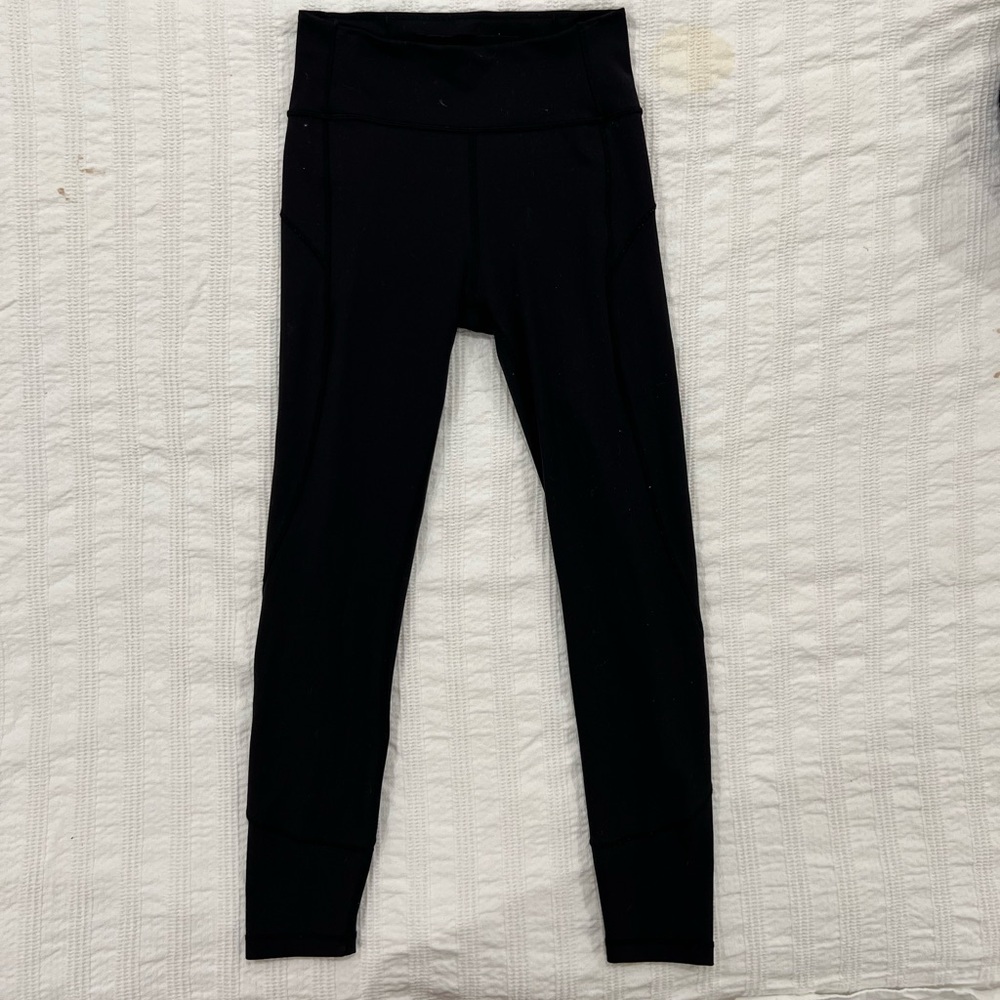 Lululemon In Movement 7/8 Tight Leggings Womens 6 Everlux 25" Ankle LW5ANXS